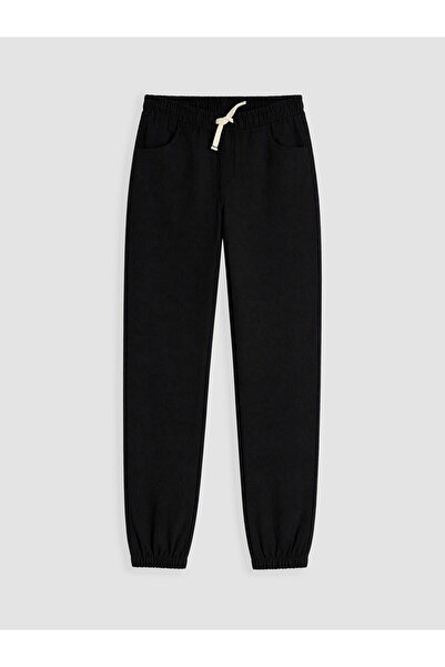 LC Waikiki Özmarka New Season Black Slim Fit Boys' Jogger Pants