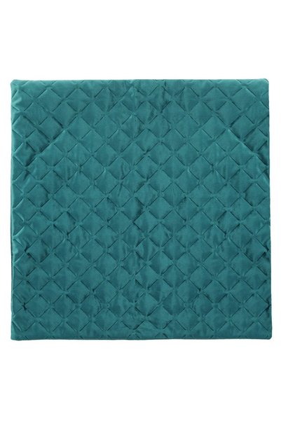 OEM Fata de Perna Decorativa de Iarna Petrol Velvet Model Romburi 45x43cm