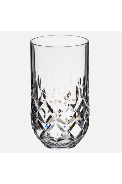 OEM Transparent Plastic Diamond Pattern Water Cup 500ml