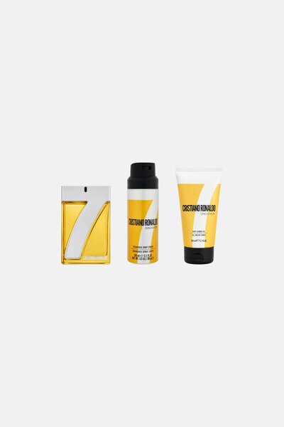 CR7 3 Piece Cristiano Ronaldo Game On Edt 100ml And Shower Gel 150 ml With Bo...