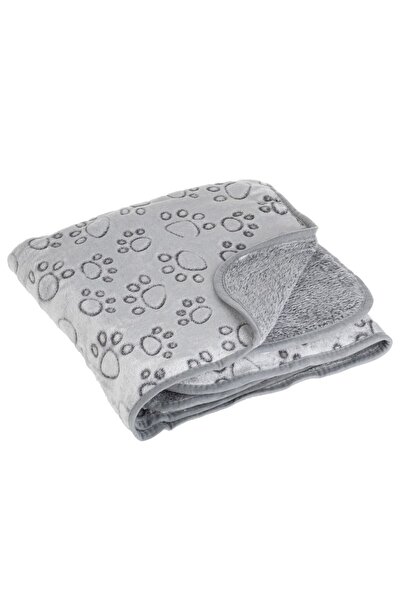 OEM Patura Gri cu Model Labute pentru Caini 100x70cm