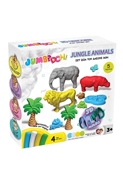 OEM Σετ πλαστελίνης DOH Jungle Animals