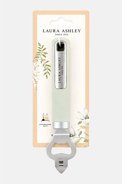 Laura Ashley Stainless Steel Bottle Opener, Light Sage