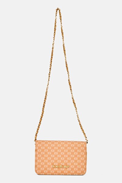 Bebe Women Brand Logo Cross Body Bag, Brown