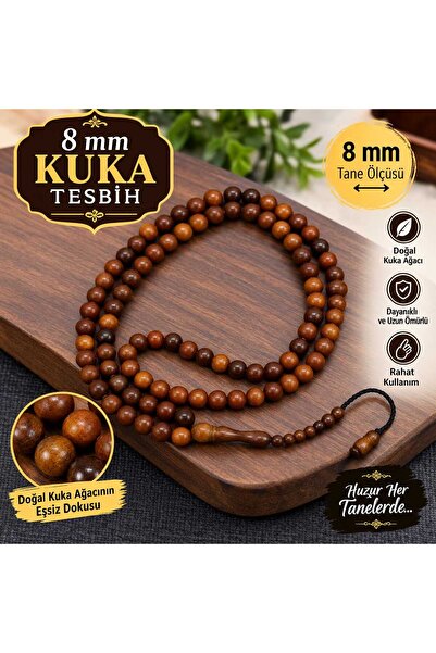 luxurianthome Kuka Tesbih Top Quality 99-Piece Tesbih 8mm