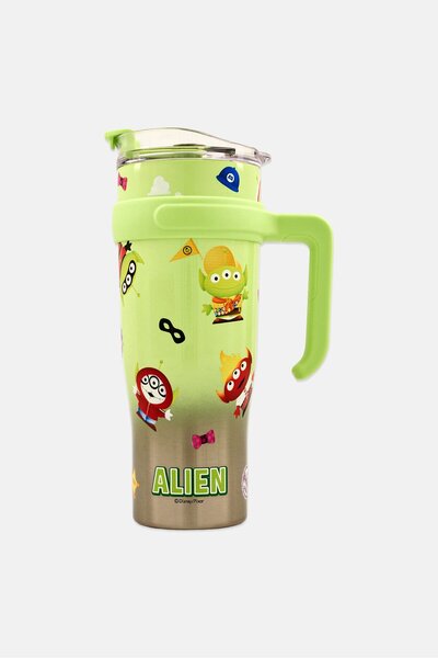 Disney Pixer Toy Story Alien Series Stainless Steel Coffee Mug 1200 ml, Green