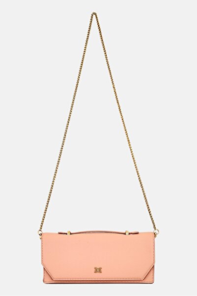 Sam Edelman Women Brand Logo Crossbody Bag, Peach