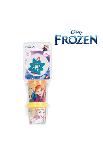 OEM DOH Plastilina Frozen Punga cu 2 Recipiente & Capace Forma 228g - AS