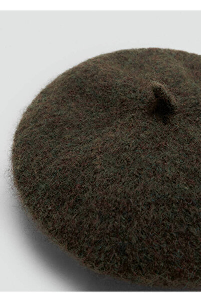 MANGO Woman Yün karışımlı bere