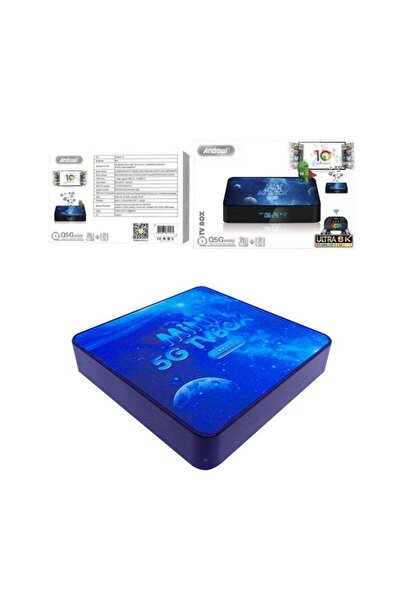 OEM Andowl TV Box Mini 4K UHD με WiFi USB 2.0 / USB 3.0 4GB RAM και 64GB Αποθ...