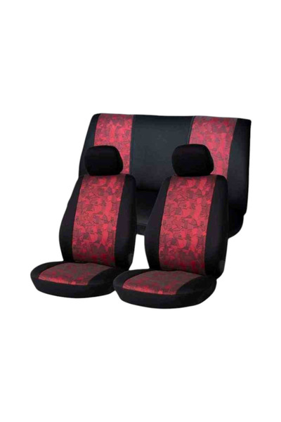 Tradesor Καλύμματα καθισμάτων αυτοκινήτου - PLUTO PLUS Fullset - Red - 200536
