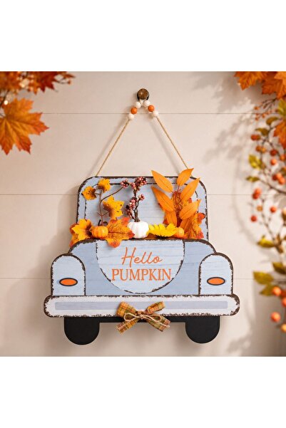 OEM Tablita Decorativa Suspendabila din Lemn Masina 40x33cm