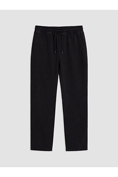 LC Waikiki Özmarka New Season Black 779 Regular Fit Men's Jean Trousers