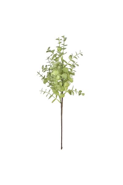 OEM Ramura Decorativa cu Frunze Verzi Artificiale 42cm