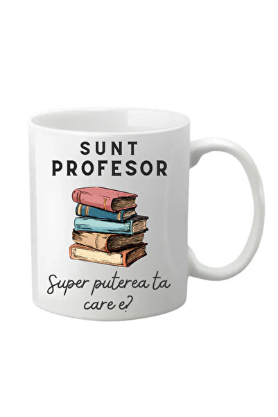 INOVATIX Personalized Can - I am a teacher, Alba, 330 ml
