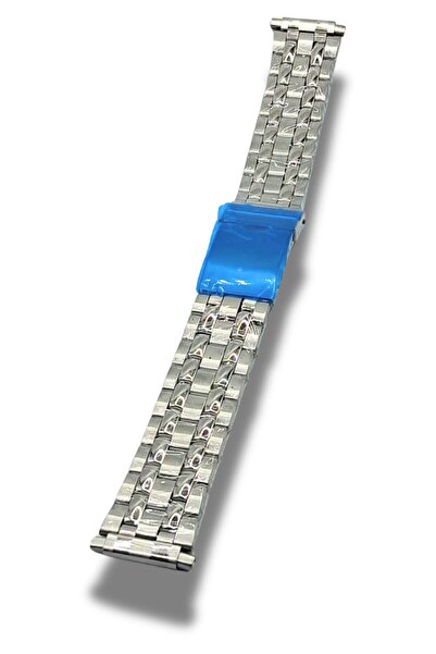 OEM Curea metalică pentru ceas, reglabilă 16–22 mm, cataramă metalică cu înch...