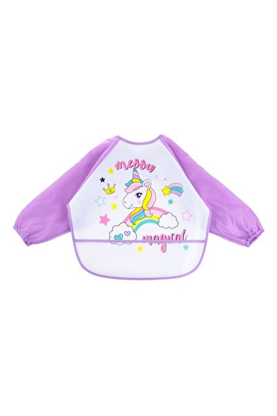 OEM Baveta cu Maneci Lila Unicorn