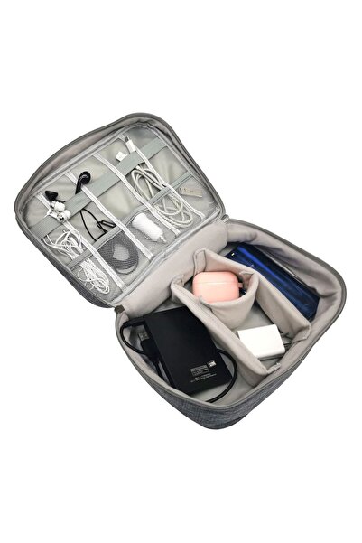 OEM Electrical Accessories Organization Bag Gray 24.5x18.5x10cm