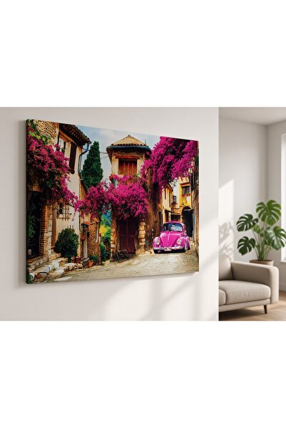 Kanvas Işıklı Duvar Tablosu-Pilli 90×60