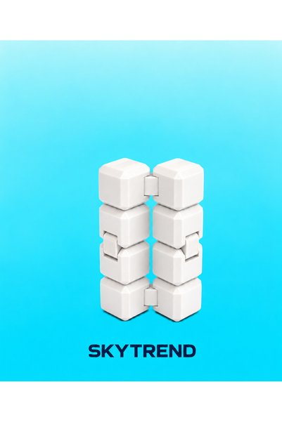 3D Baskı Sonsuz Küp – Hareketli Stres Oyuncağı, Katlanabilir Fidget Küp