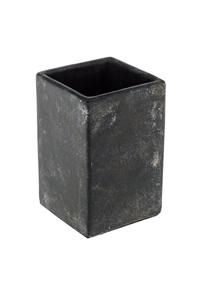 OEM Suport Patrat din Ciment Negru pentru Perie de Dinti 7x7x11cm