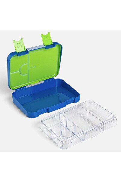OEM Caserola cu Compartimente Albastra cu Dinozaur 750ml