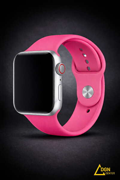 Apple Watch 42 mm (11 Ve 12. Nesil) Uyumlu Premium Silikon Kordon