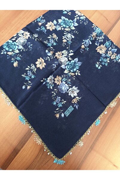 yörük tuhafiye Handcrafted Needle Embroidered Writing. Navy Blue Color, Real ...