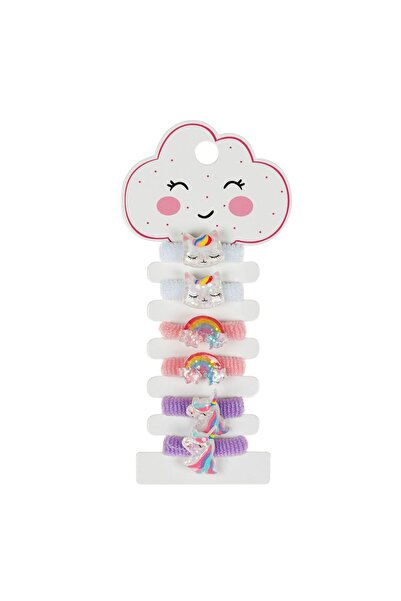 OEM Elastice pentru Par Frotte pentru Copii Colorate Curcubeu Pisica Unicorn ...