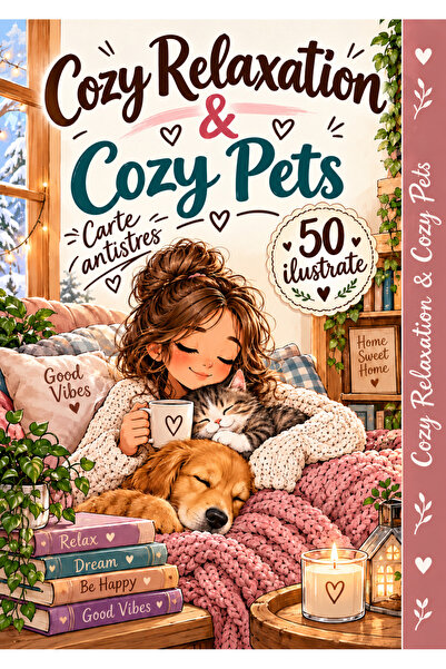 COZY RELAXATION Уютни домашни любимци. Открийте новата релаксираща книжка за ...