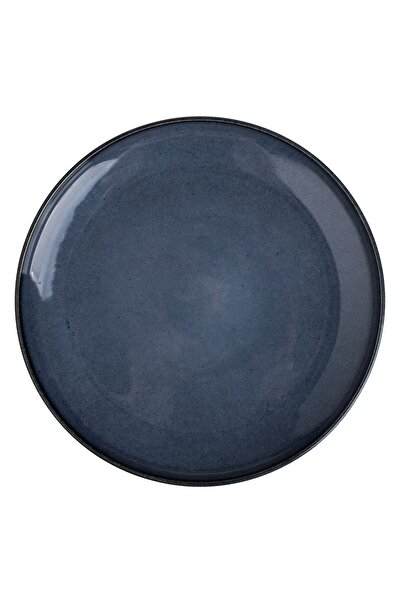 OEM Farfurie din Portelan Albastru "Blue Reactive Glaze Nordic" 25cm