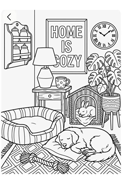 COZY RELAXATION Cozy Perfect Home. Descoperă noua carte de colorat pentru relaxare din colectia recent apărută pe piața din România.