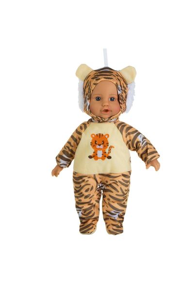 OEM Baby Doll Dressed in Tiger 34cm
