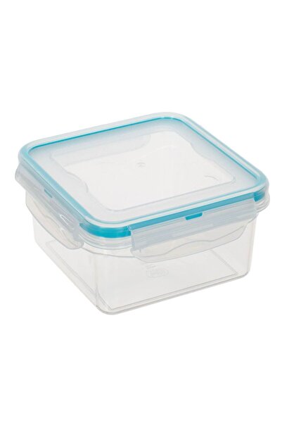 OEM Caserola din Plastic Etansa Patrata Transparenta cu Capac 680ml