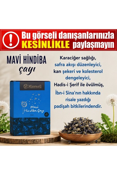 MİSSWELL MAVİ HİNDİBA ÇAYI