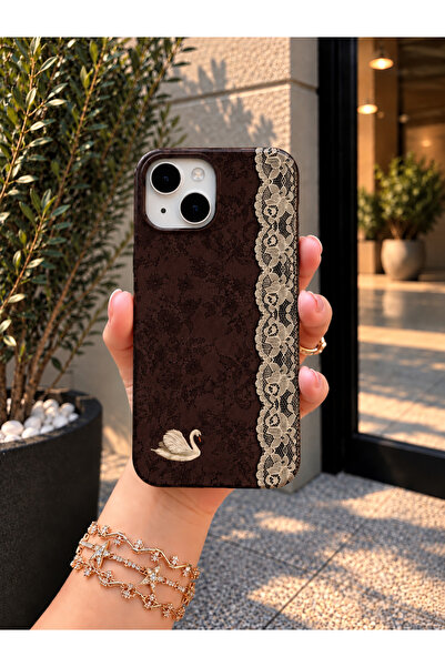 OVADA İphone 13/14/15 Uyumlu Desenli Silikon Telefon Kılıfı