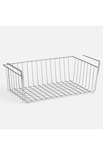OEM Raft Organizator Suspendabil Metalic Argintiu 40x26x15cm