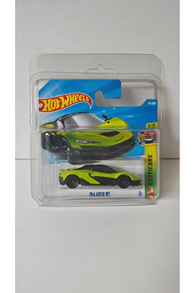 HOT WHEELS Exoticars Series - Mclaren W1 Model Car - (with Protective Cage)