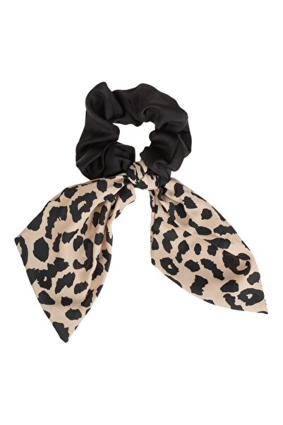 OEM Elastic Par cu Panglici Satinate Bej Leopard pentru Femei