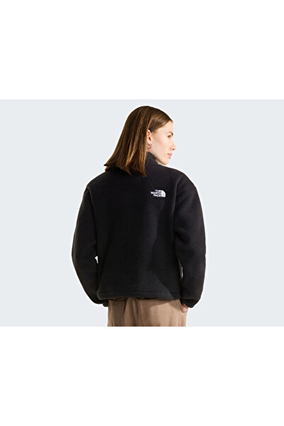 THE NORTH FACE W TNF FLEESKI 1/4 ZIP PO Kadın Outdoor Çeyrek Fermuarlı Polar Üst NF0A88Z3KX71 Siyah