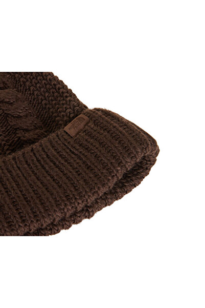 THE NORTH FACE W OH MEGA BEANIE Bere NF0A7WJJNMF1 Kahverengi