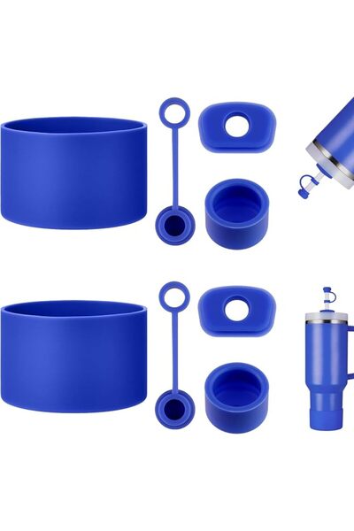 HYZER HOUND DISCS مجموعة إكسسوارات كأس ستانلي من HYZ، 8 قطع، تشمل غطاء مانع ل...
