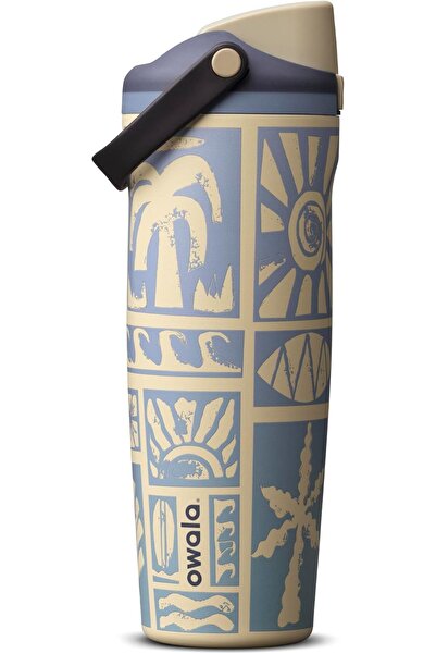owala FreeSip Sway - Stainless Steel - 30-oz. - Mint/White (Iced Breeze) () (A7)