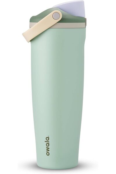 owala FreeSip Sway - Stainless Steel - 30-oz. - Mint/White (Iced Breeze) () (A7)