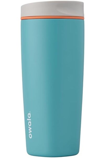 owala SmoothSip Slider - Stainless Steel - 20-oz. - Tan/White (Vanilla Bean) ...