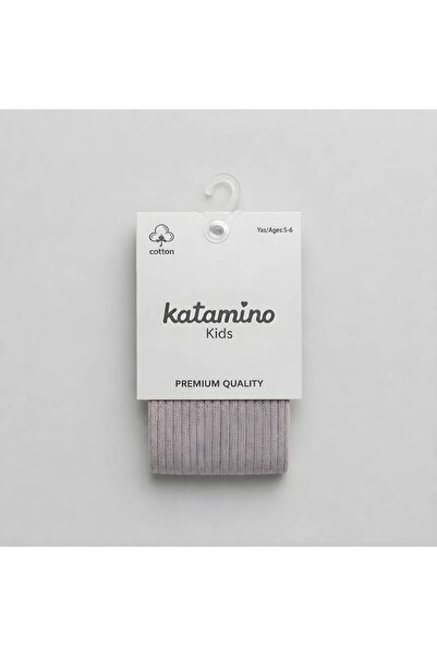 Katamino Serçe Cotton Girls' Pantyhose