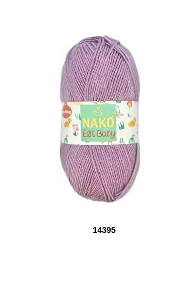 hobi dünyası evim 1 брой Прежда за ръчно плетене Nako Elit Baby, 100 грама, 2...