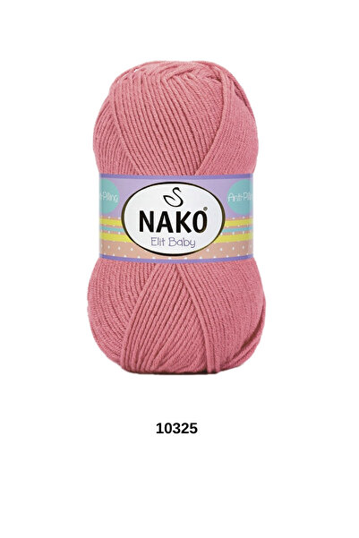 hobi dünyası evim 1 брой Прежда за ръчно плетене Nako Elit Baby, 100 грама, 2...
