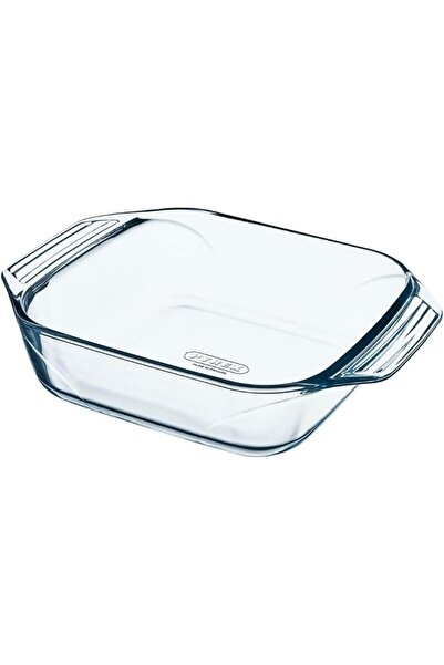 Pyrex صينية تحميص زجاجية بيضاوية الشكل كبيرة الحجم من بيركس 40 × 28 سم مقاومة...