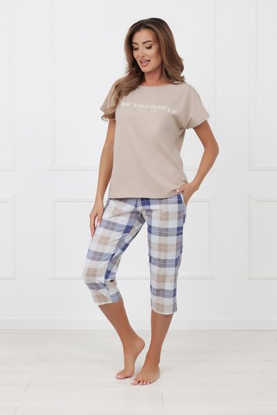Other Pijama de damă cu mânecă scurtă și pantaloni trei sferturi, Rima S